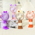 Rechargeable Compact Handheld Fan USB Portable Quiet Motor Unisex