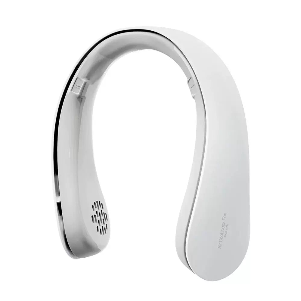 Portable Neck Fan Bladeless Hands-Free USB Rechargeable Whisper-Quiet Adjustable Airflow Unisex One Size