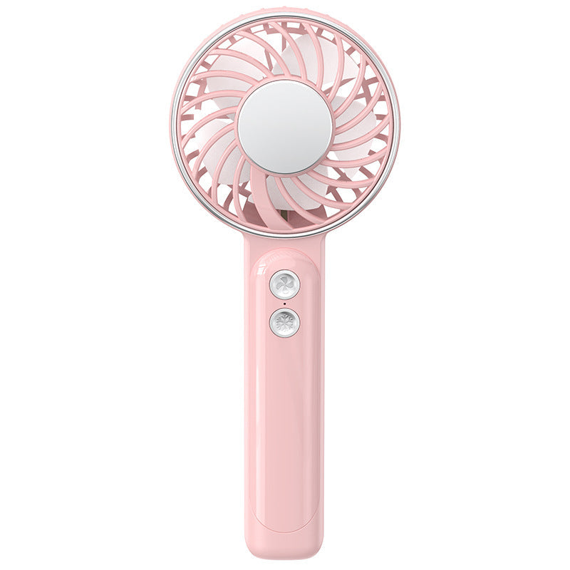Portable Handy Fan Wireless Battery Operated Adjustable Speeds Lightweight Ergonomic Design