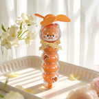 Rechargeable Portable Handheld Fan with Soft Blades and Cute Animal Head Design