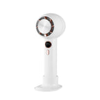 Harrow Women's Ergonomic Rechargeable Personal Cooling Fan Handheld Portable Quiet