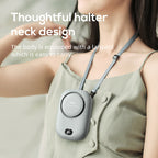 Hands-Free Portable Fan USB Rechargeable Personal Cooling Fan with Adjustable Speed