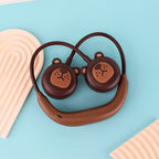 Rechargeable USB Neck Fan Portable Hands-Free Flexible Animal Design