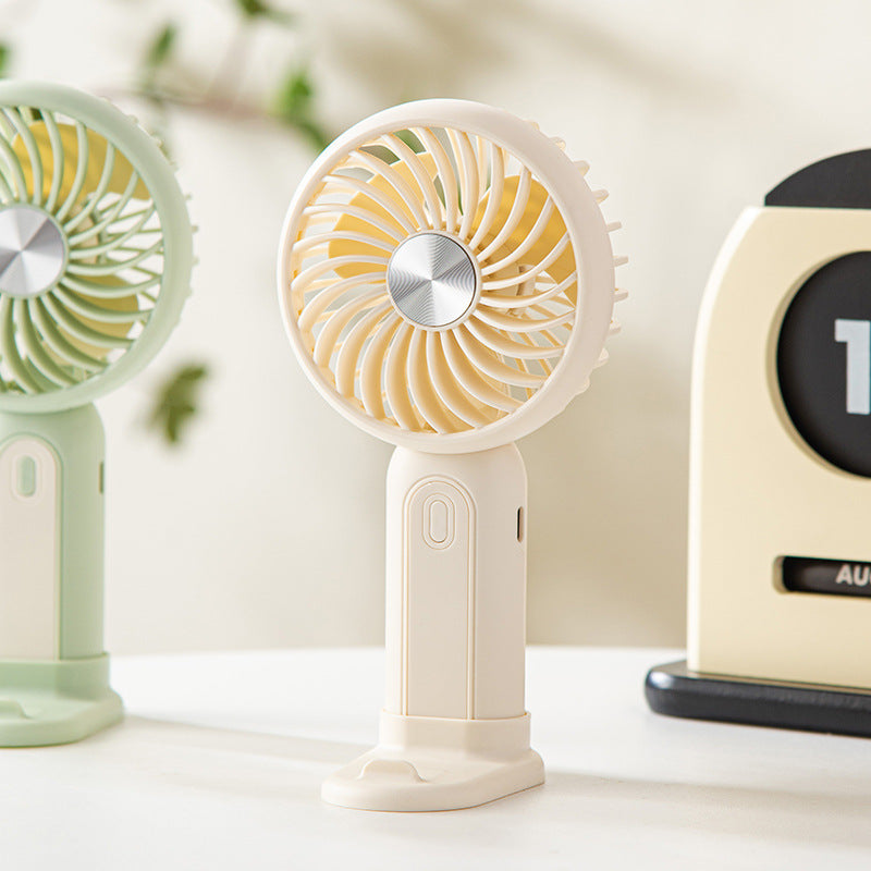 Portable Handheld Cooling Fan with Peltier Technology USB Rechargeable Stepless Speed Control