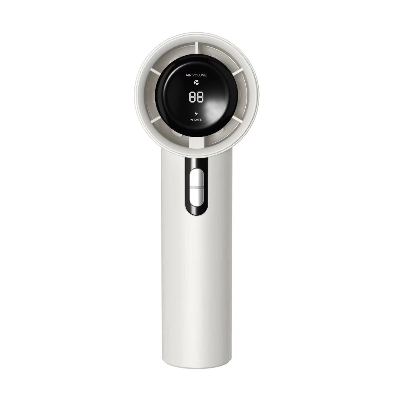 Portable Handheld Fan Battery Operated Compact Lightweight with Digital Display and Multiple Speeds