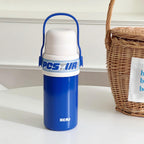 Women’s Plastic Insulated Water Bottle with Ergonomic Handle Lightweight BPA-Free