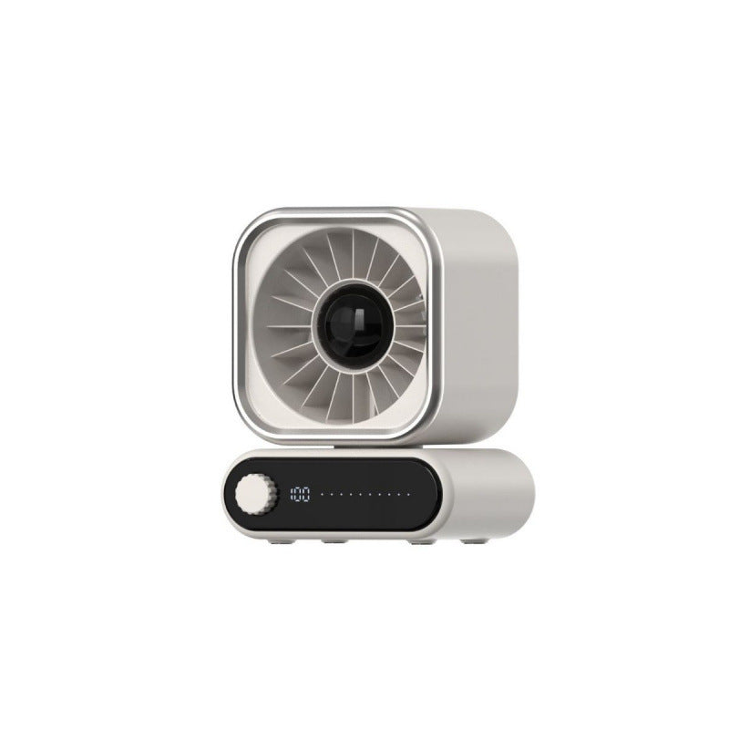 Portable Mini Air Purifying Fan USB Rechargeable Compact Quiet Personal Air Cleaner