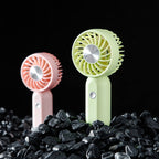 Portable High-Speed Handheld Fan Rechargeable USB Battery Lightweight Ergonomic Grip