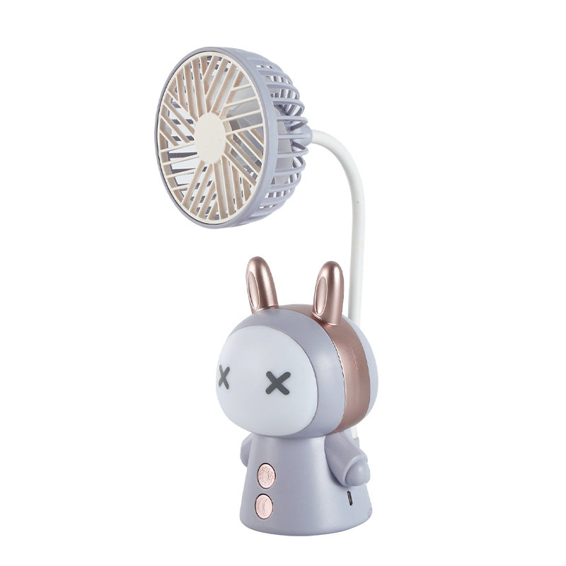 Portable Hand Fan with Adjustable Flexible Head Lightweight and Compact