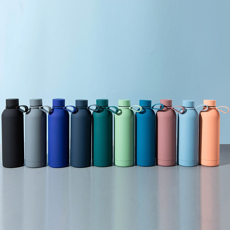 Ladies Stainless Steel Insulated Water Bottle with Leak-Proof Innovative Cap