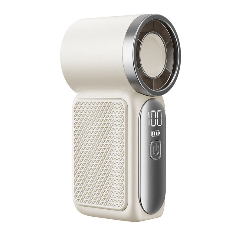 Portable Mini Air Cooler Compact Personal Fan with Adjustable Speed and LED Display Whisper Quiet