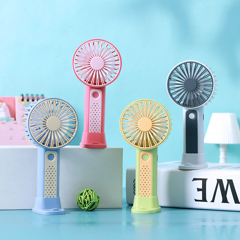 Harrow Portable Rechargeable Handheld Cooling Fan Lightweight Compact with Multiple Speeds