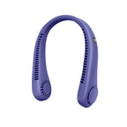 Portable Neck Fan Wireless USB Rechargeable Adjustable Speed for Women