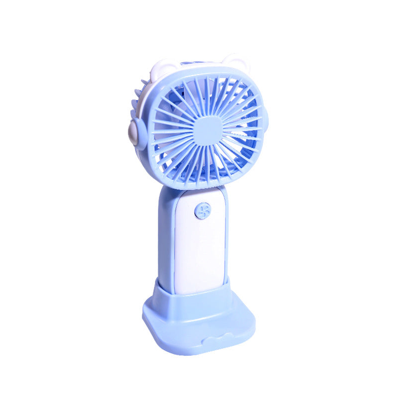 Portable Hand Fan USB Rechargeable Lightweight Ergonomic with Multiple Speeds
