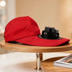 Women's Cooling Cap with Integrated Fan Breathable Mesh Adjustable Strap