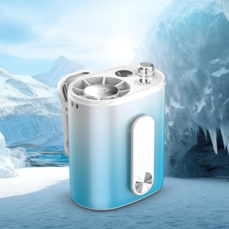 Compact Air Cooler Portable Energy-Efficient Room Cooler with Adjustable Speeds