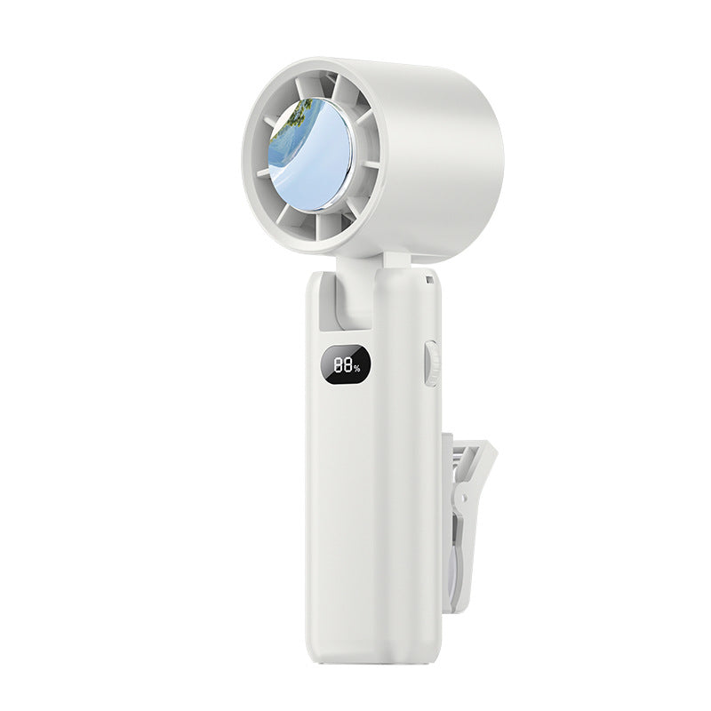 Harrow Rechargeable Clip-On Fan Portable Battery-Powered Adjustable Speed with LED Indicator