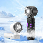 Mini Portable Fan USB Rechargeable Adjustable Speeds Compact Quiet Operation