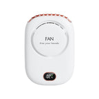 Hands-Free Portable Fan Lightweight Adjustable Speed Neck and Clip-On Cooler