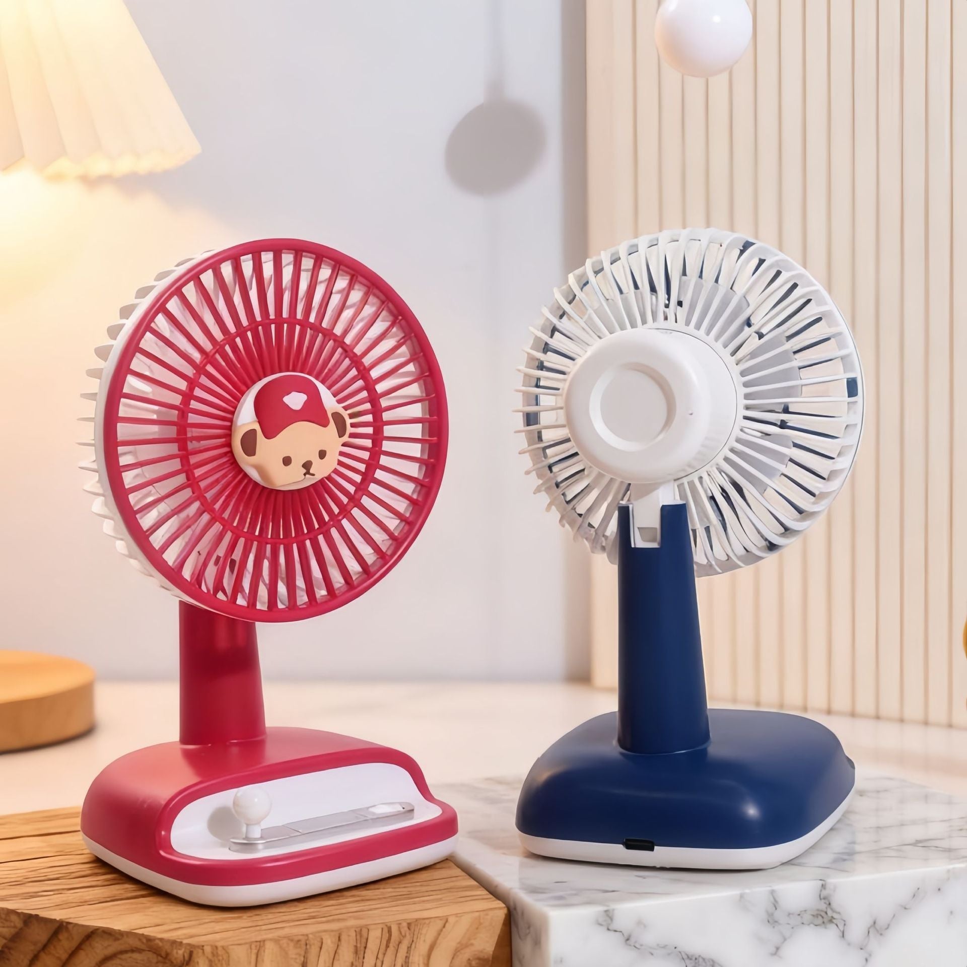 Mini USB Fan with Variable Tilt, Portable and Quiet Personal Cooling Fan for Office and Travel