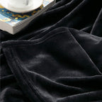 Cozy Plush Reversible Blanket Soft Warm Throw for Sofa Bedroom Indoor Outdoor Use