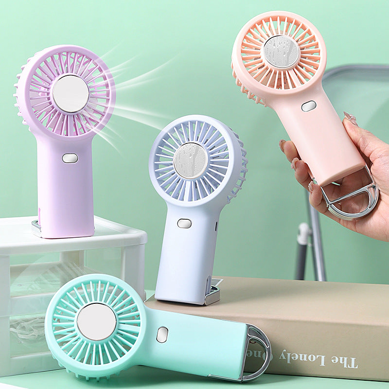Rechargeable Handheld Cooling Fan Portable USB Personal Fan with Multiple Speeds