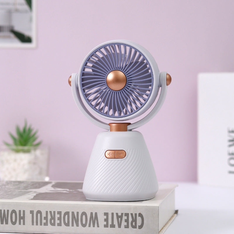 Portable Mini Fan USB Powered Flexible Tilt Quiet Operation Compact Design