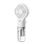 Portable Mist Fan Rechargeable Compact Lightweight Unisex Cooling Fan