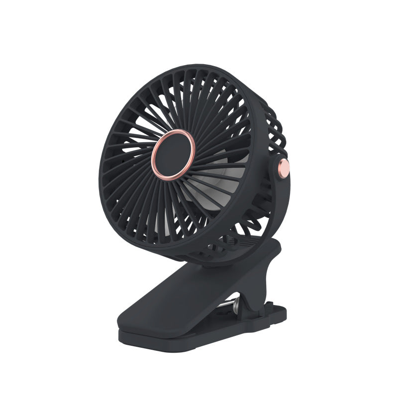 Portable Clip Fan Lightweight Quiet Personal Fan with Adjustable Speeds