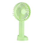 Compact Handheld Fan Rechargeable Portable Quiet Operation Adjustable Speed