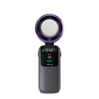 Turbo Cooling Handheld Fan Rechargeable Portable Quiet with Multiple Speeds and LED Indicator