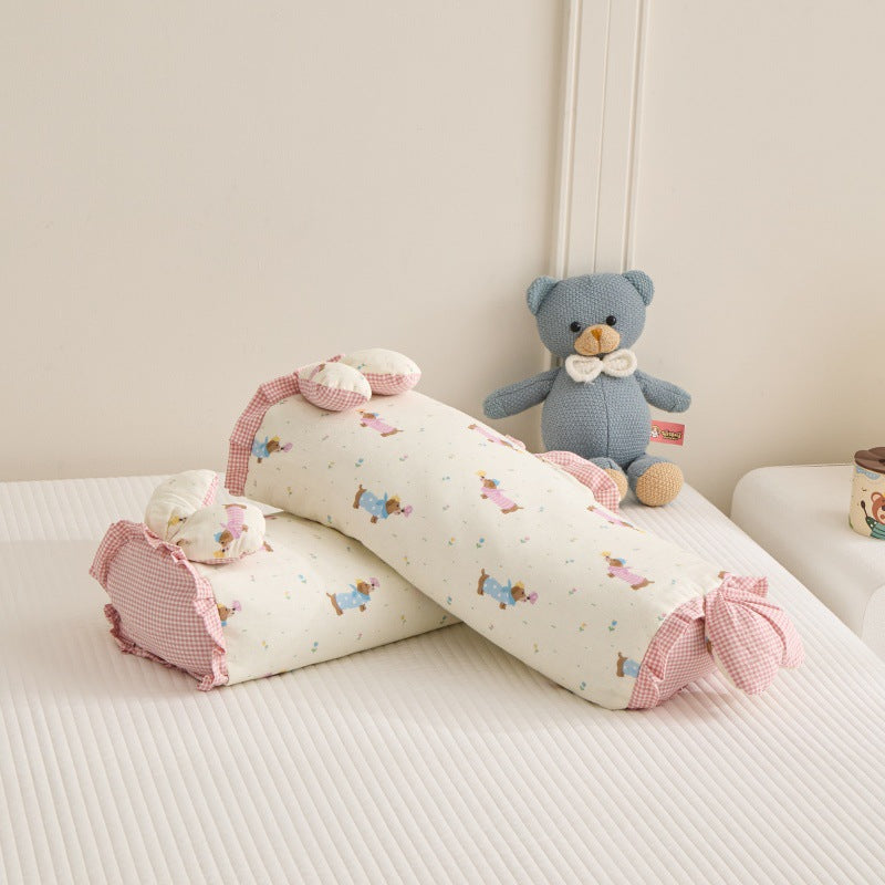 Bowlift Women’s Sleep Pillow with Cute Animal Design Hypoallergenic Removable Cover