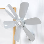 Wall Fan Energy Efficient 12W Quiet Operation Adjustable Speeds Elegant Design