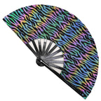 Ladies Fan Colorful Lightweight Portable Handheld Fan for Summer and Events