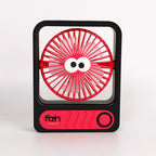 Portable Mobile Table Fan Compact Quiet Adjustable Speed Modern Design