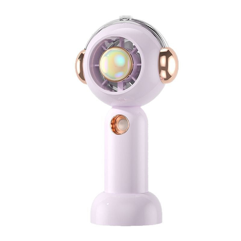 Animal-Themed Handheld Fan Portable Rechargeable Personal Cooling Fan with Adjustable Speeds