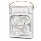Portable Multifunction Fan with Handle and Multiple Speed Settings for Women
