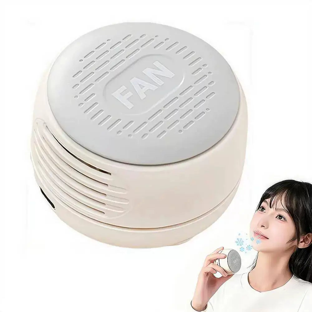 Portable USB Rechargeable Personal Fan Compact Adjustable Louvers Quiet Operation