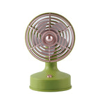 Portable Table Fan Compact Lightweight Personal Cooling Fan for Home Office Travel