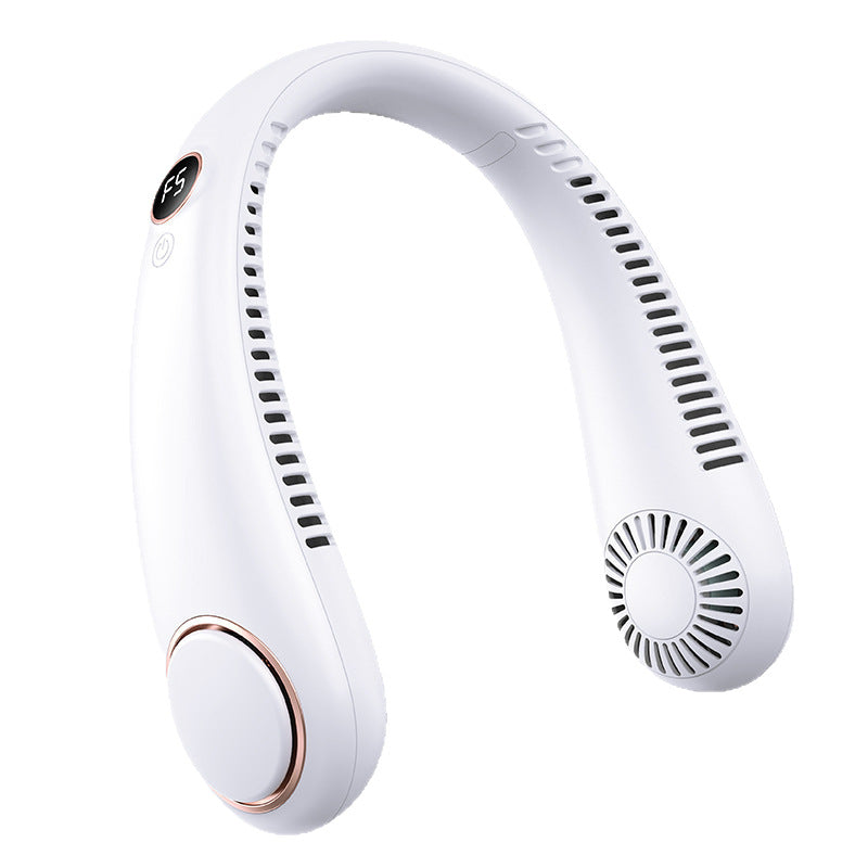 Portable Personal Fan Lightweight Neck-Worn Adjustable Speed Cooling Fan