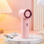 Portable USB Hand Fan for Women with Modern Compact Design and Adjustable Speed