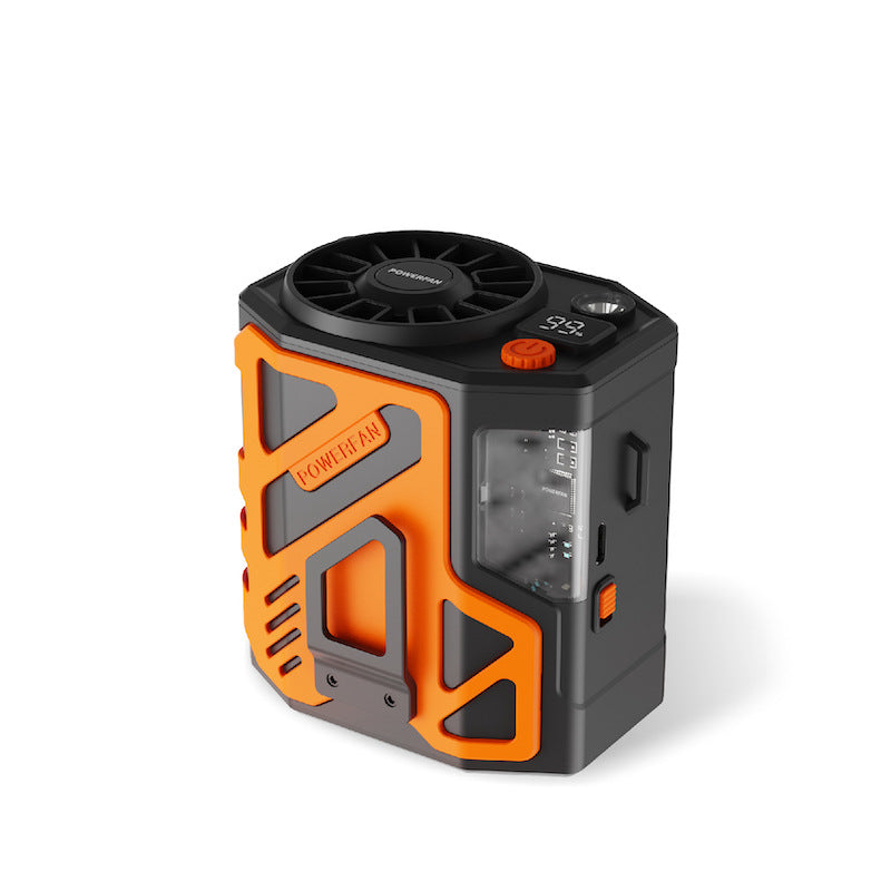 Portable Fan Unisex Compact Battery-Powered Outdoor Cooling Fan