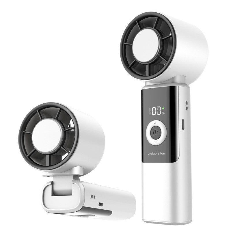 Portable Mini Fan USB Rechargeable Compact Adjustable Speed Portable Cooling Fan