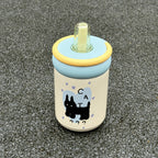 Ladies Drinking Cup BPA-Free with Hello Kitty Design Lid and Straw Closure