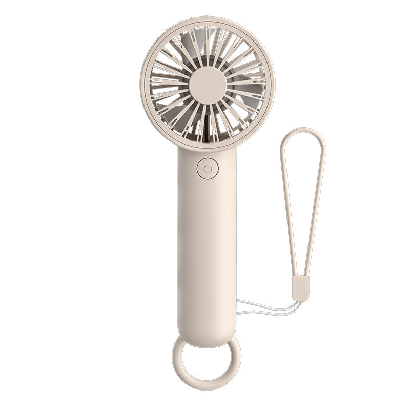 Portable Handheld Fan USB Rechargeable Compact Lightweight Adjustable Speed Control
