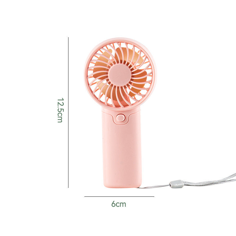 Portable Mini Handheld Fan Harrow Rechargeable Compact Personal Cooling Fan with Multiple Speeds