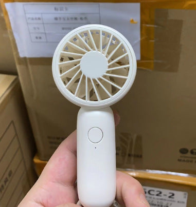 Harrow Portable Mini Fan Rechargeable Battery Lightweight Compact Adjustable Speeds