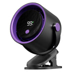 Portable Table Fan Compact Lightweight Adjustable Speed with LED Night Light