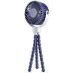 Portable Flexible Stand Fan for Women Lightweight Quiet Operation Adjustable Personal Cooling Fan