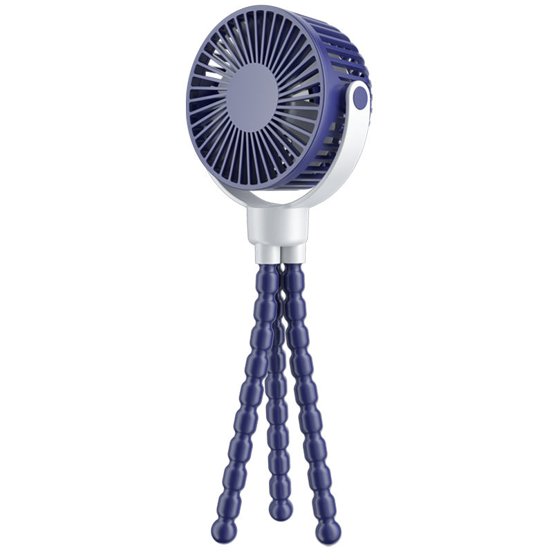 Portable Flexible Stand Fan for Women Lightweight Quiet Operation Adjustable Personal Cooling Fan